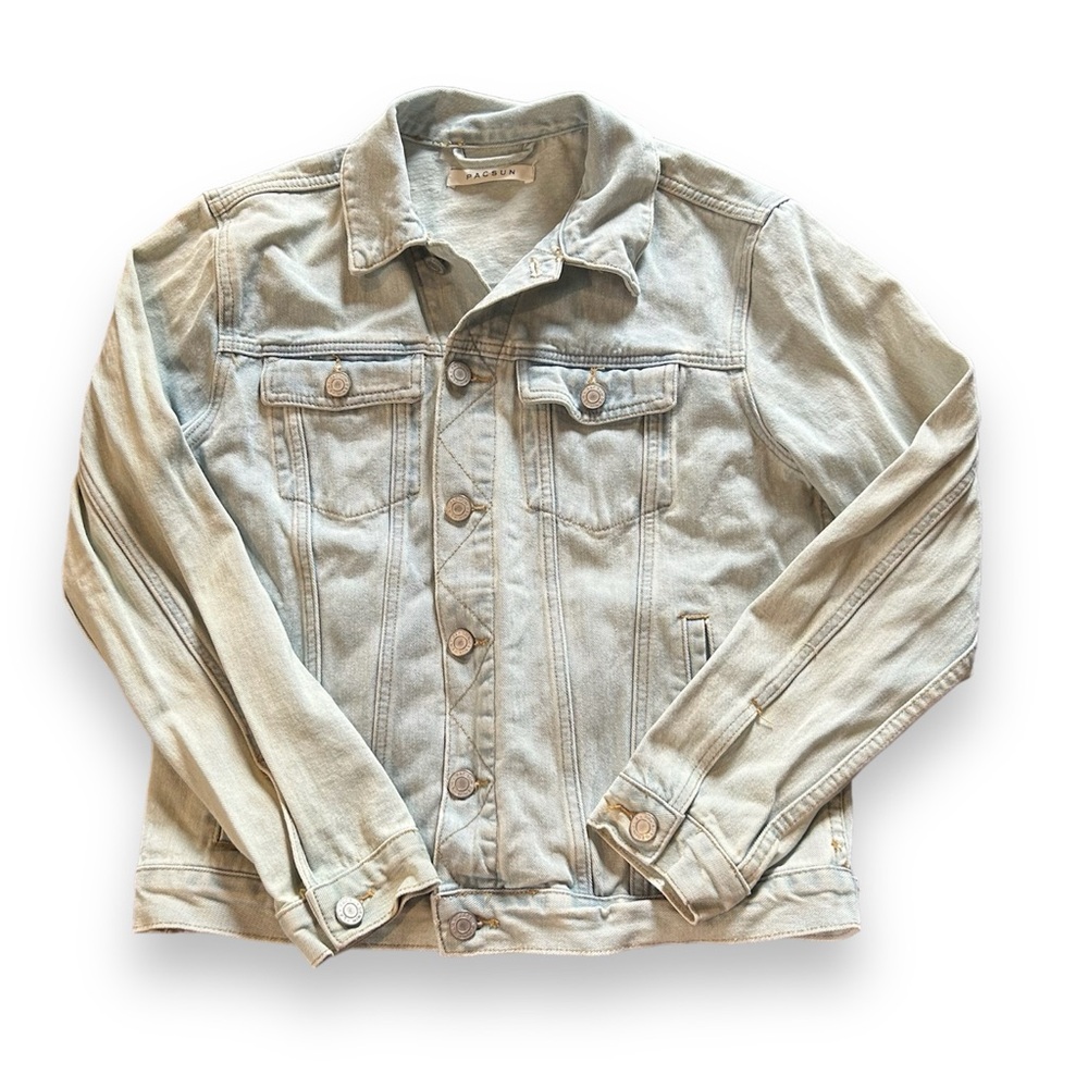 [Pacsun] Lightwash Denim Jean Jacket